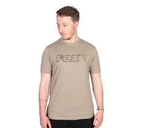Fox Tričko Ltd LW Khaki Marl T 